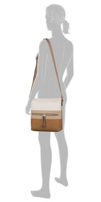 Tom Tailor TOM TAILOR Ellen Special cross bag L mixed taupe